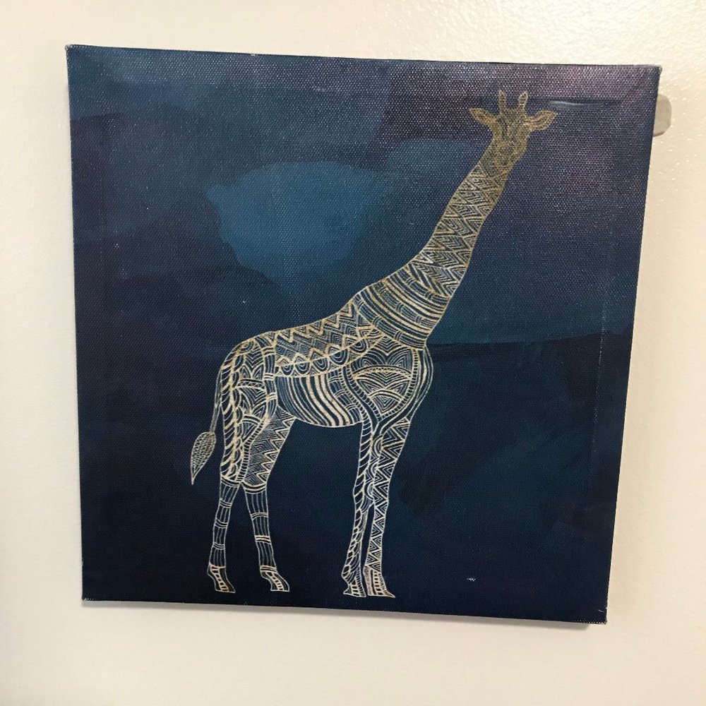 Giraffe Canvas Wall Decor